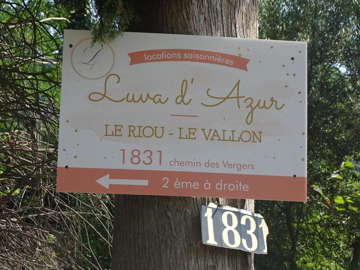 LUVA d'Azur, Rez de villa LE RIOU - LE VALLON Le Bar-sur-Loup Kültér fotó