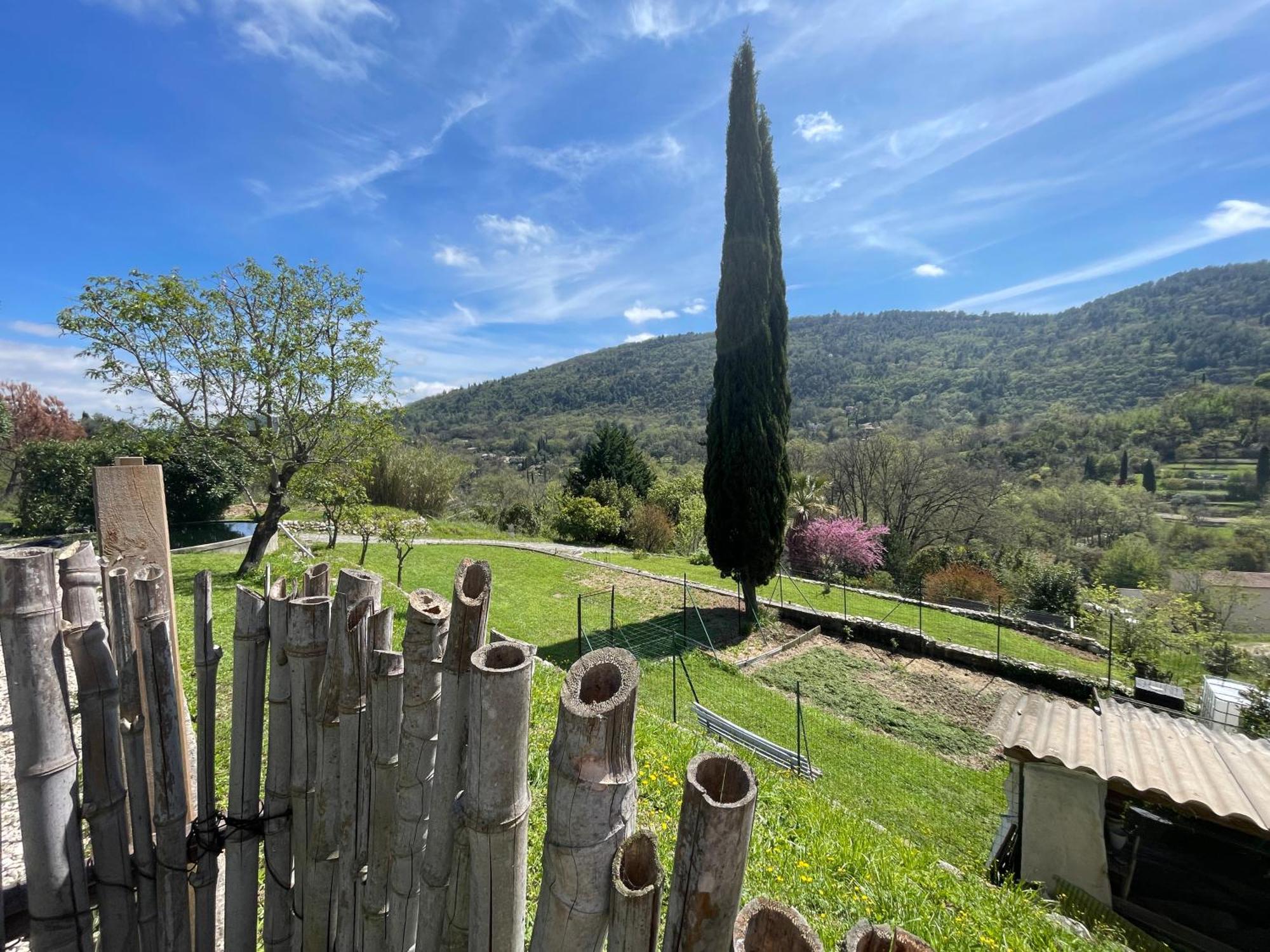 LUVA d'Azur, Rez de villa LE RIOU - LE VALLON Le Bar-sur-Loup Kültér fotó