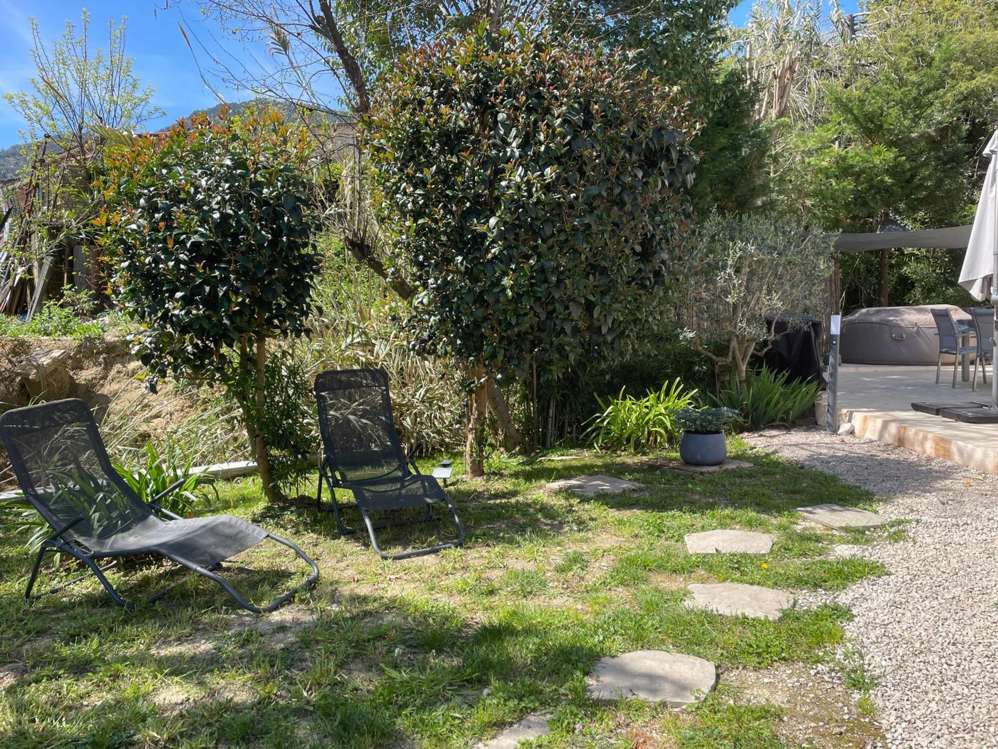 LUVA d'Azur, Rez de villa LE RIOU - LE VALLON Le Bar-sur-Loup Kültér fotó