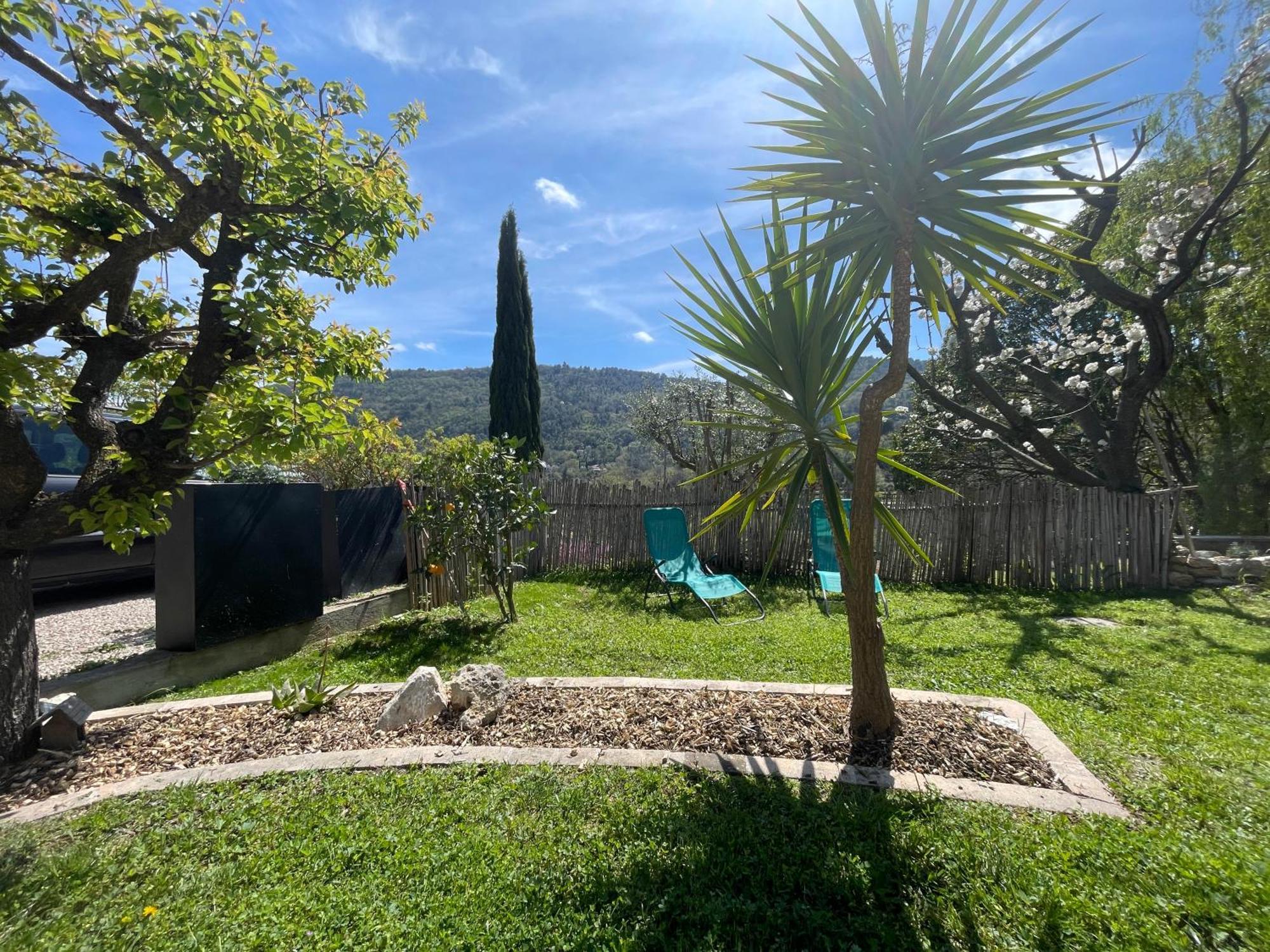LUVA d'Azur, Rez de villa LE RIOU - LE VALLON Le Bar-sur-Loup Kültér fotó