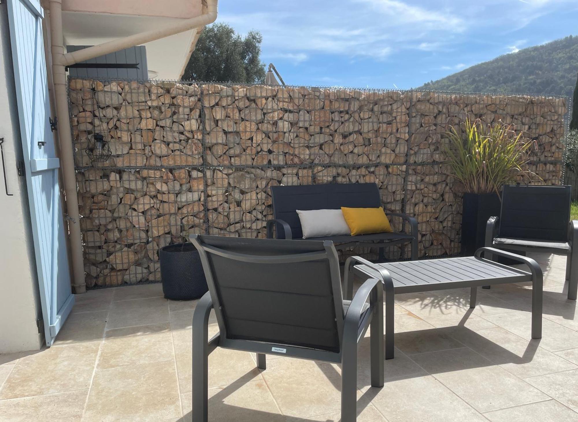 LUVA d'Azur, Rez de villa LE RIOU - LE VALLON Le Bar-sur-Loup Kültér fotó