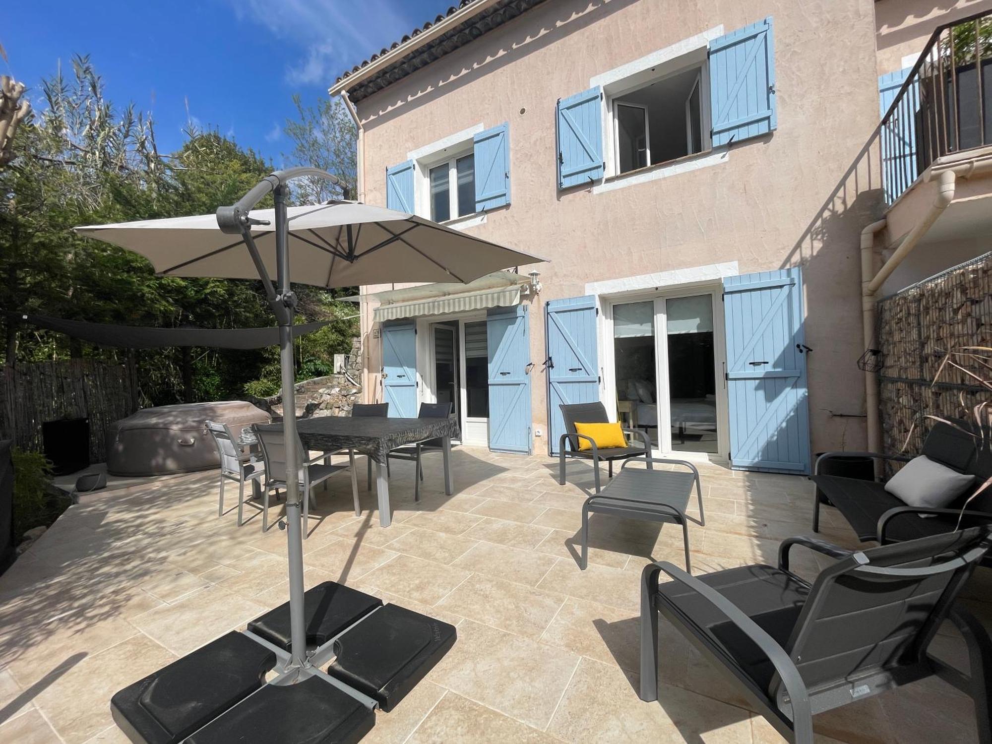 LUVA d'Azur, Rez de villa LE RIOU - LE VALLON Le Bar-sur-Loup Kültér fotó