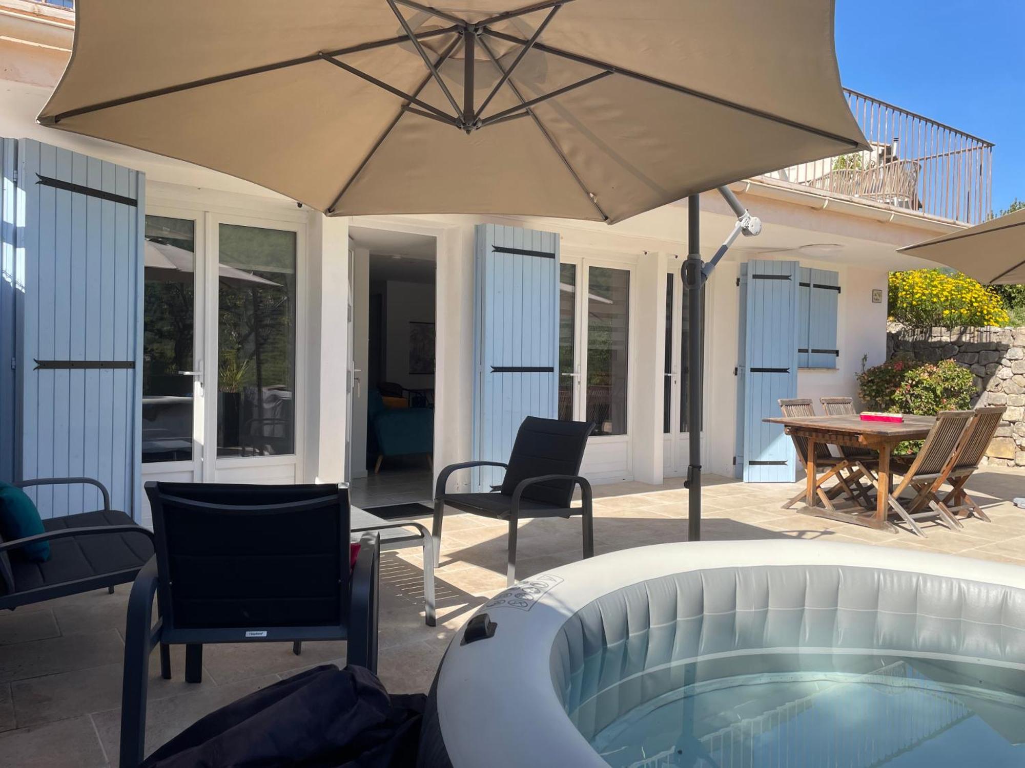 LUVA d'Azur, Rez de villa LE RIOU - LE VALLON Le Bar-sur-Loup Kültér fotó