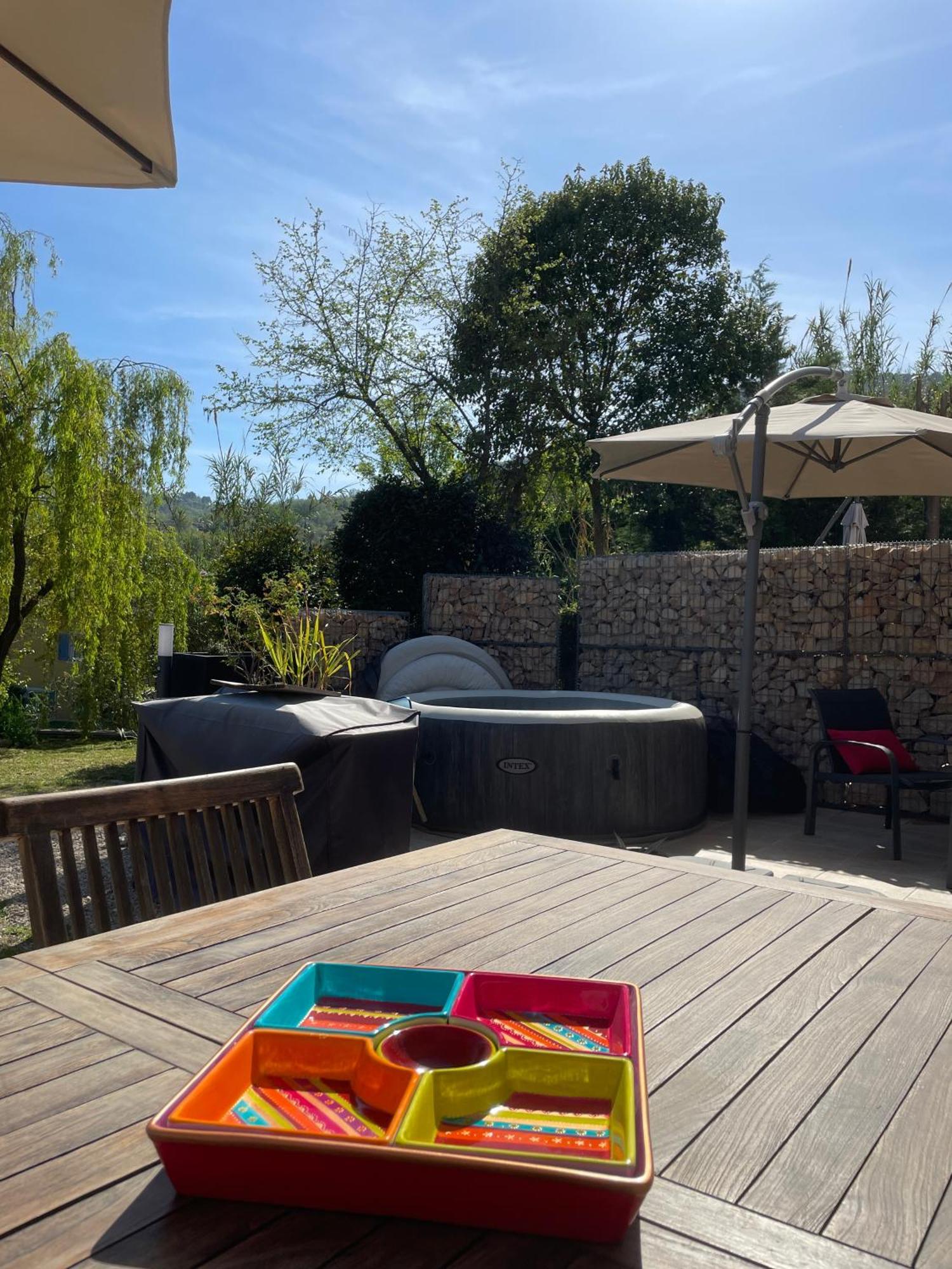 LUVA d'Azur, Rez de villa LE RIOU - LE VALLON Le Bar-sur-Loup Kültér fotó