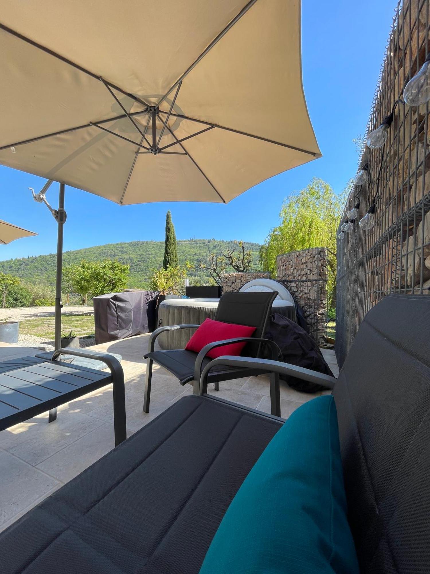 LUVA d'Azur, Rez de villa LE RIOU - LE VALLON Le Bar-sur-Loup Kültér fotó