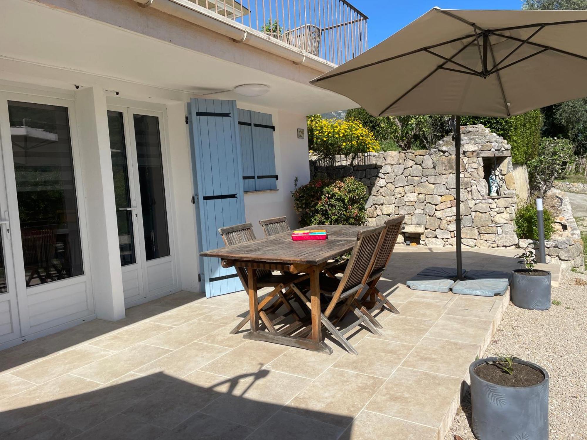 LUVA d'Azur, Rez de villa LE RIOU - LE VALLON Le Bar-sur-Loup Kültér fotó