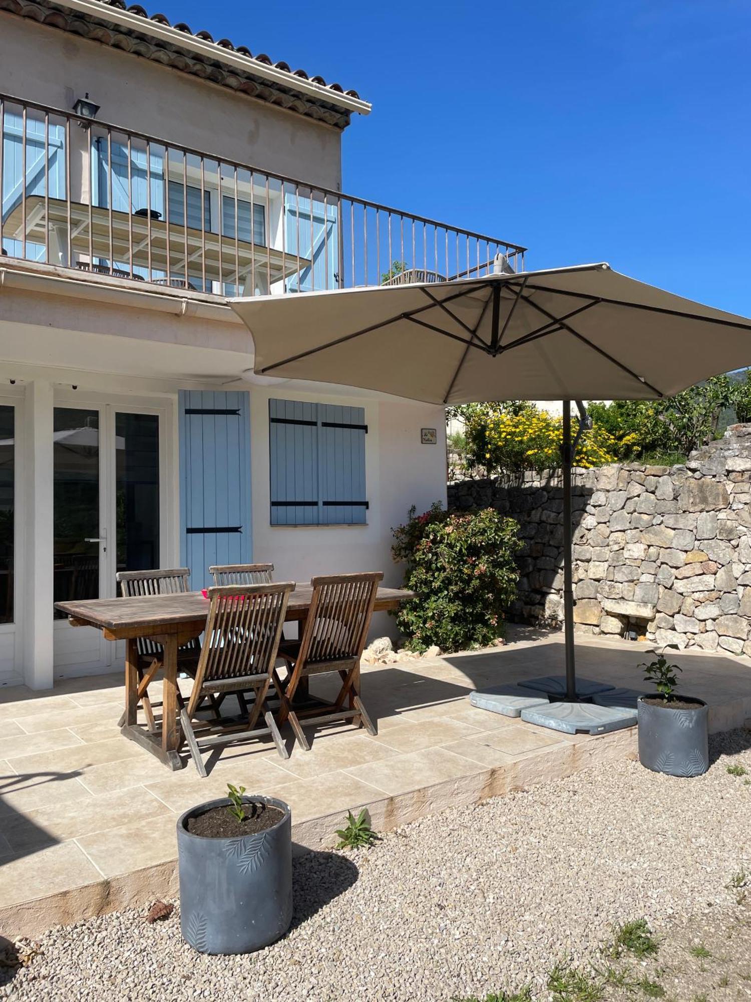 LUVA d'Azur, Rez de villa LE RIOU - LE VALLON Le Bar-sur-Loup Kültér fotó