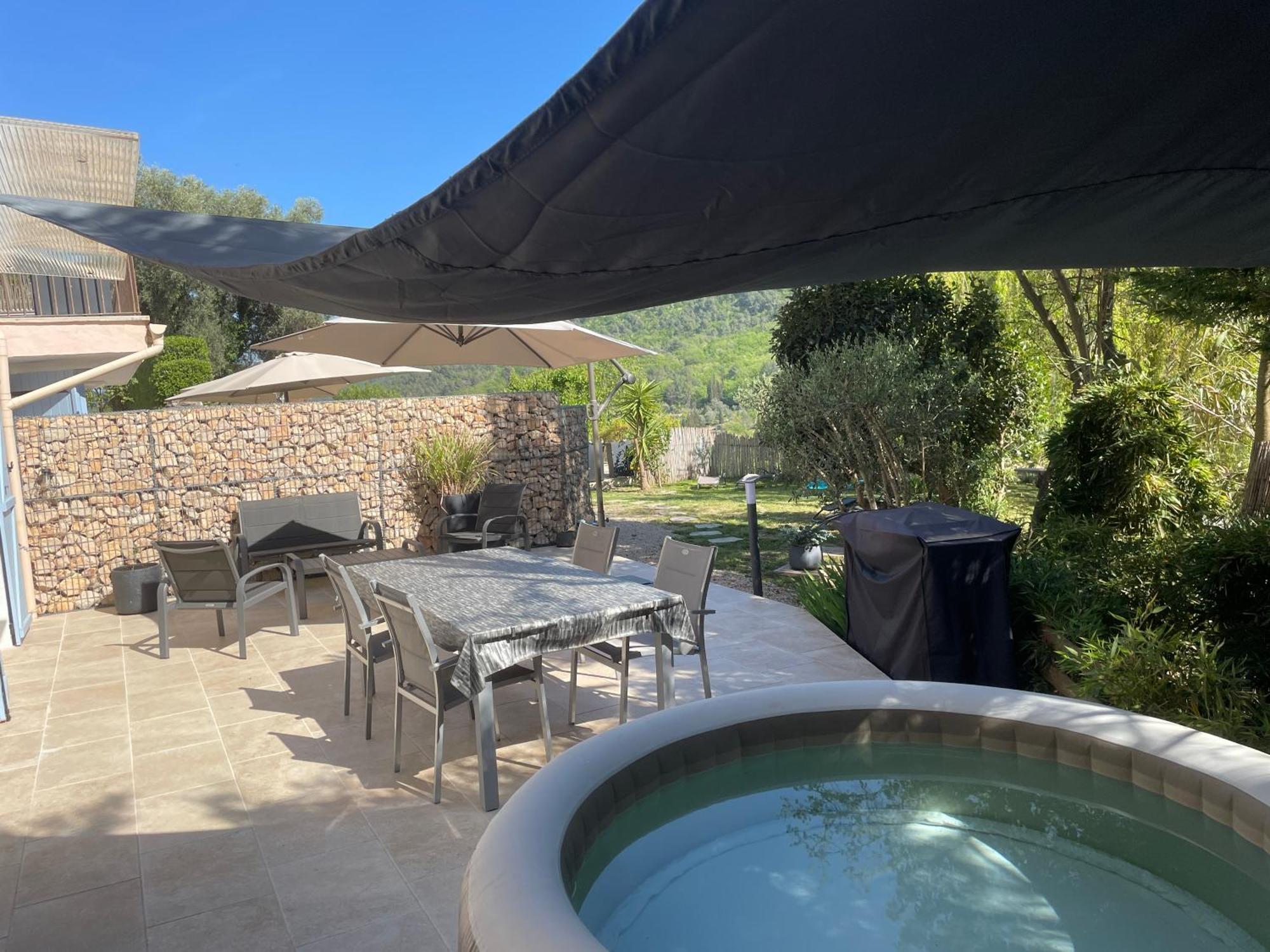 LUVA d'Azur, Rez de villa LE RIOU - LE VALLON Le Bar-sur-Loup Kültér fotó