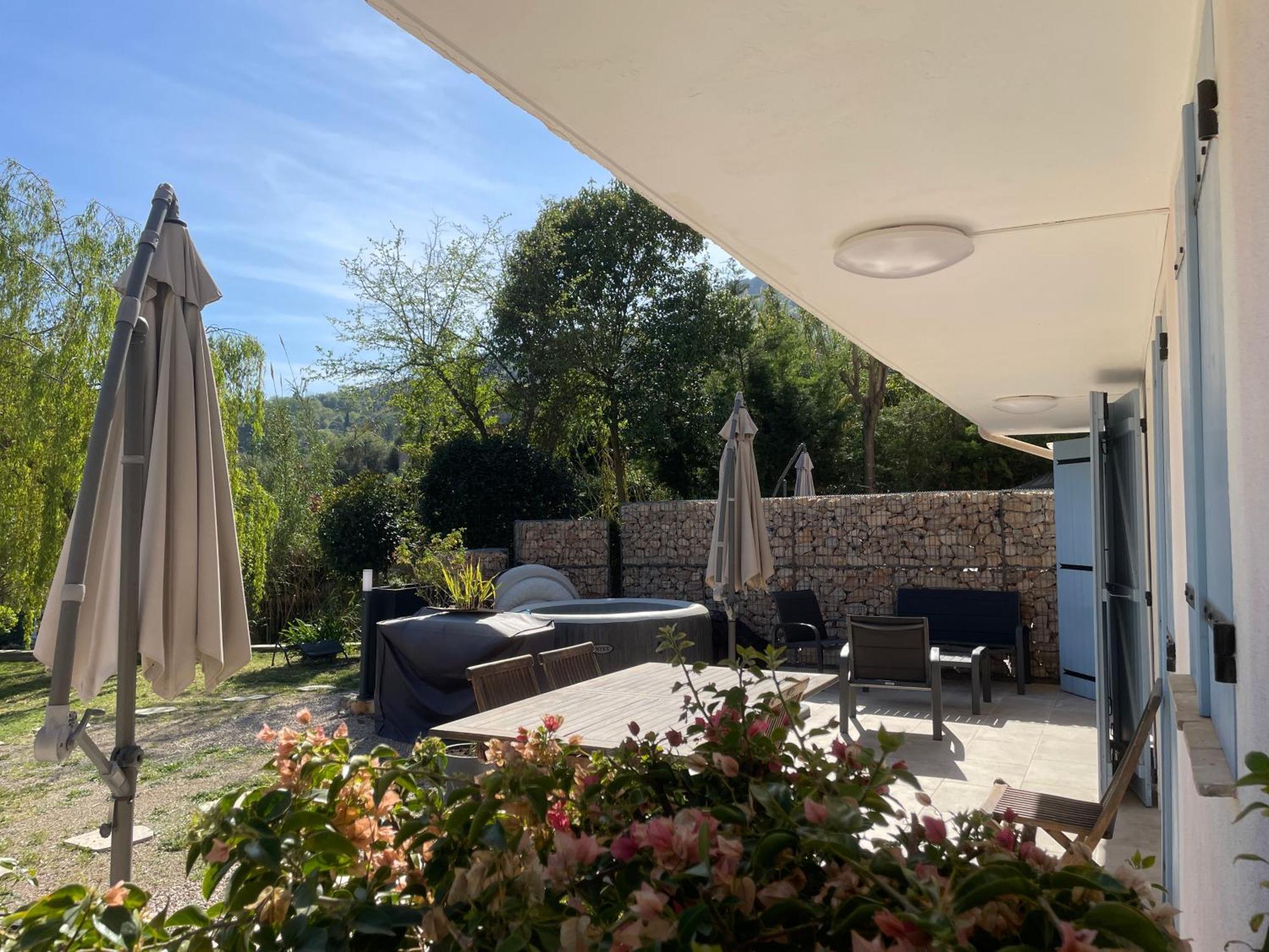 LUVA d'Azur, Rez de villa LE RIOU - LE VALLON Le Bar-sur-Loup Kültér fotó