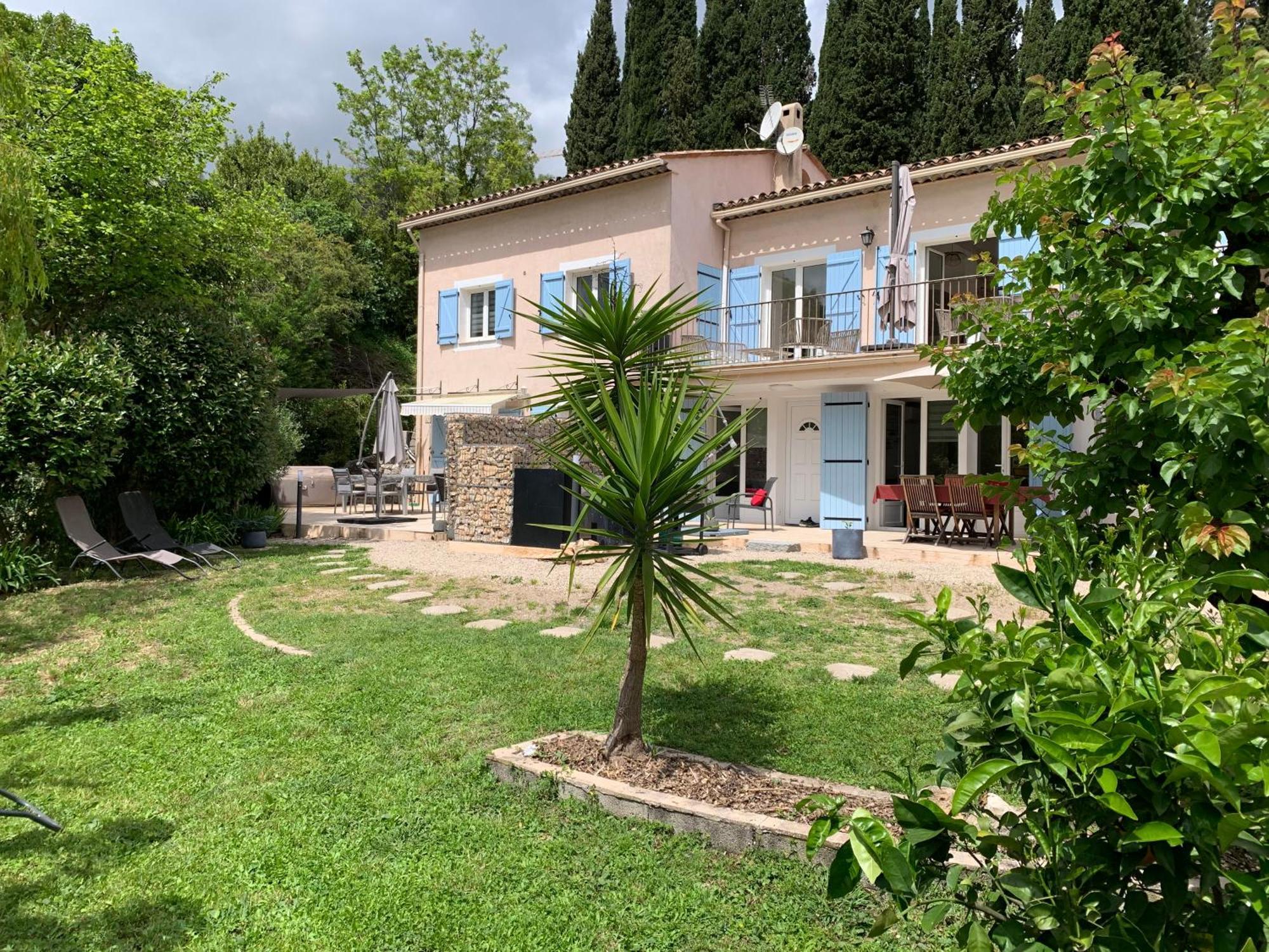 LUVA d'Azur, Rez de villa LE RIOU - LE VALLON Le Bar-sur-Loup Kültér fotó